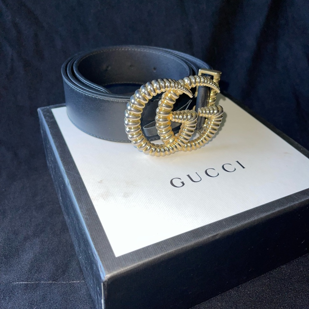 Gucci Moon Torchon double GG belt 90 36. I wore this twice. - Picture 2 of 7